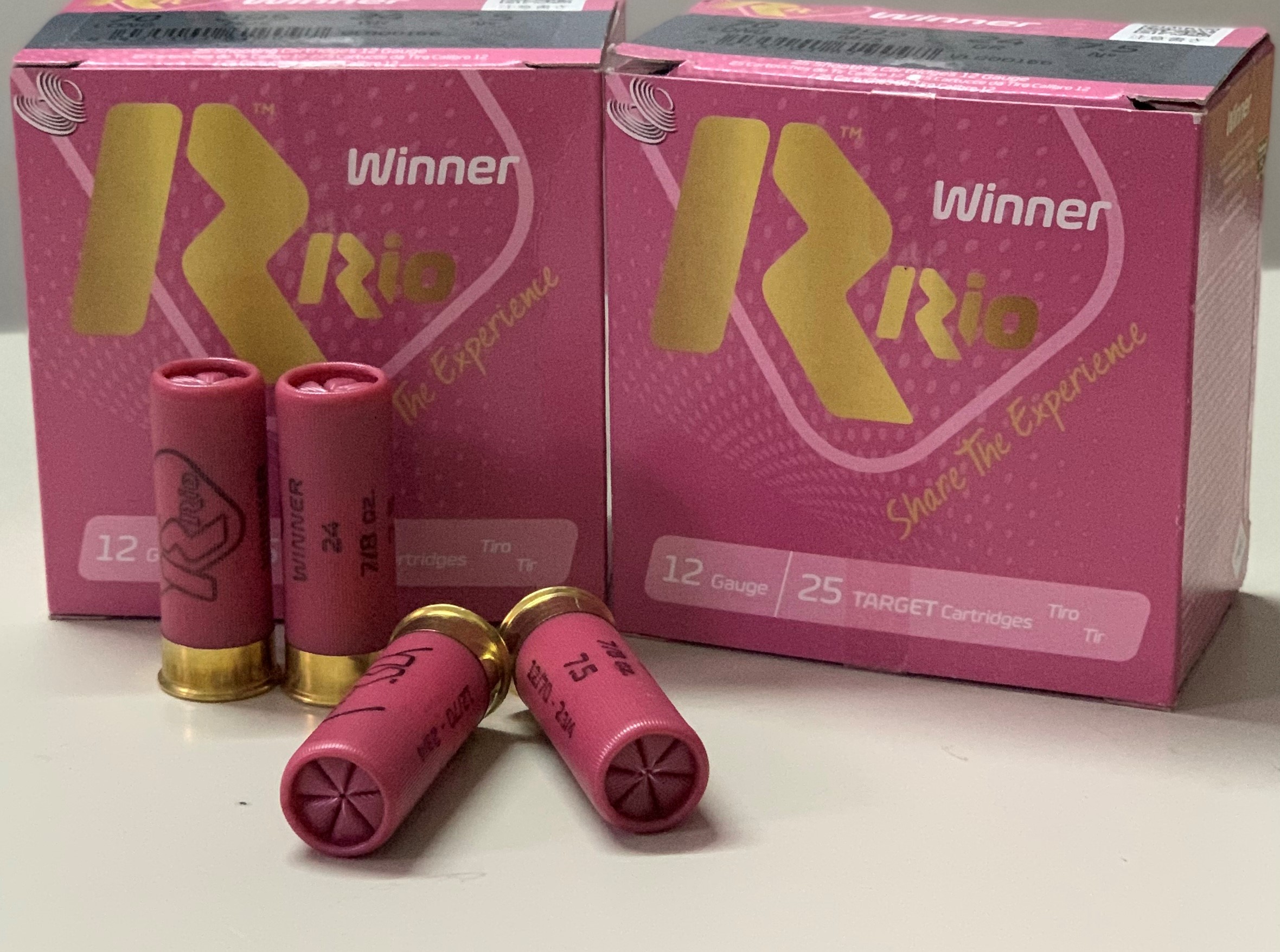 【射撃用装弾】RIO WINNER 7.5号 24g 12GA