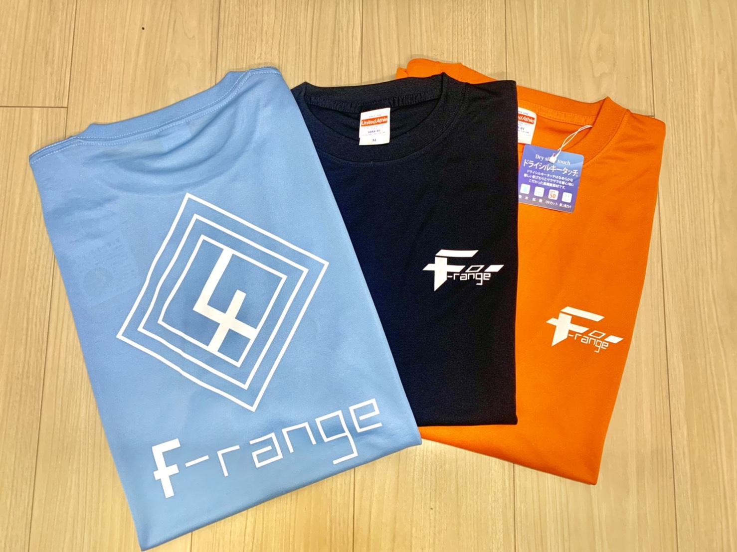 f-range® オリジナル【メッシュ】Tシャツ