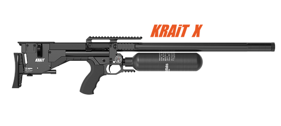 【即納】AMA KRAiT X(ボトル)/XTube(シリンダー) エアライフル 4.5mm/5.5mm/6.35mm