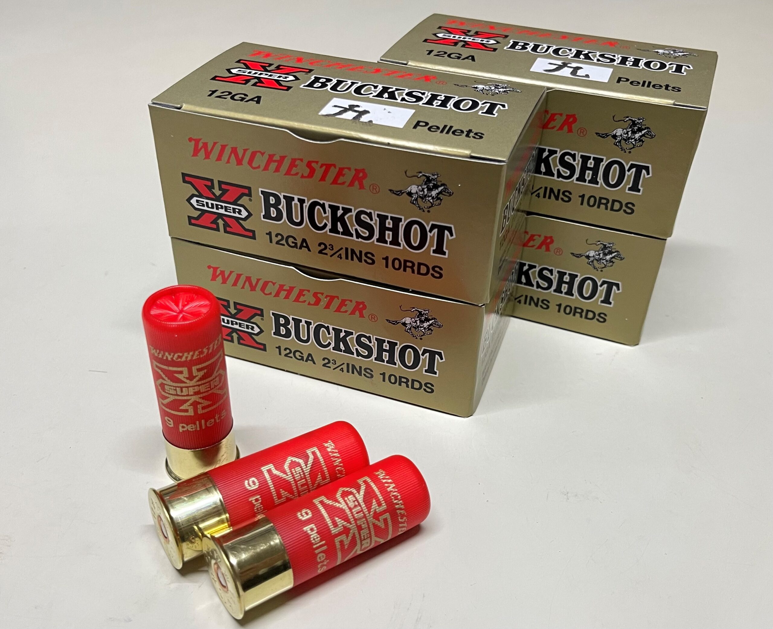 【狩猟用装弾】WINCHESTER スーパーX バックショット 9粒 12GA