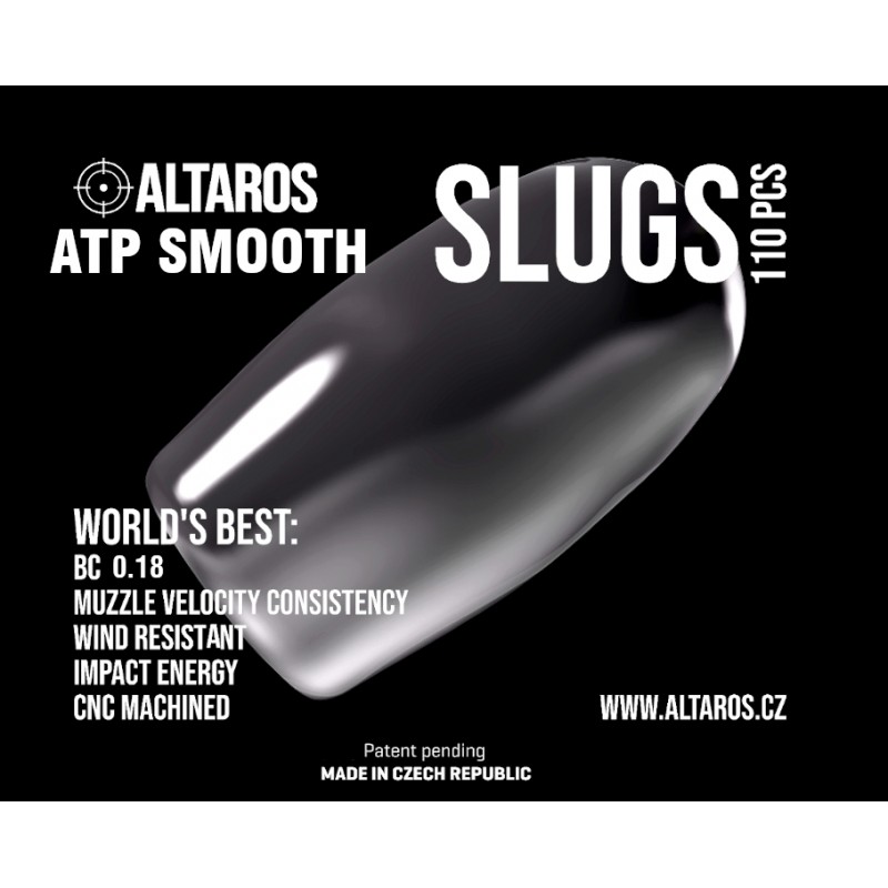 Turned Lead Slugs ATP SMOOTH 5.52mm .22 32.3gr