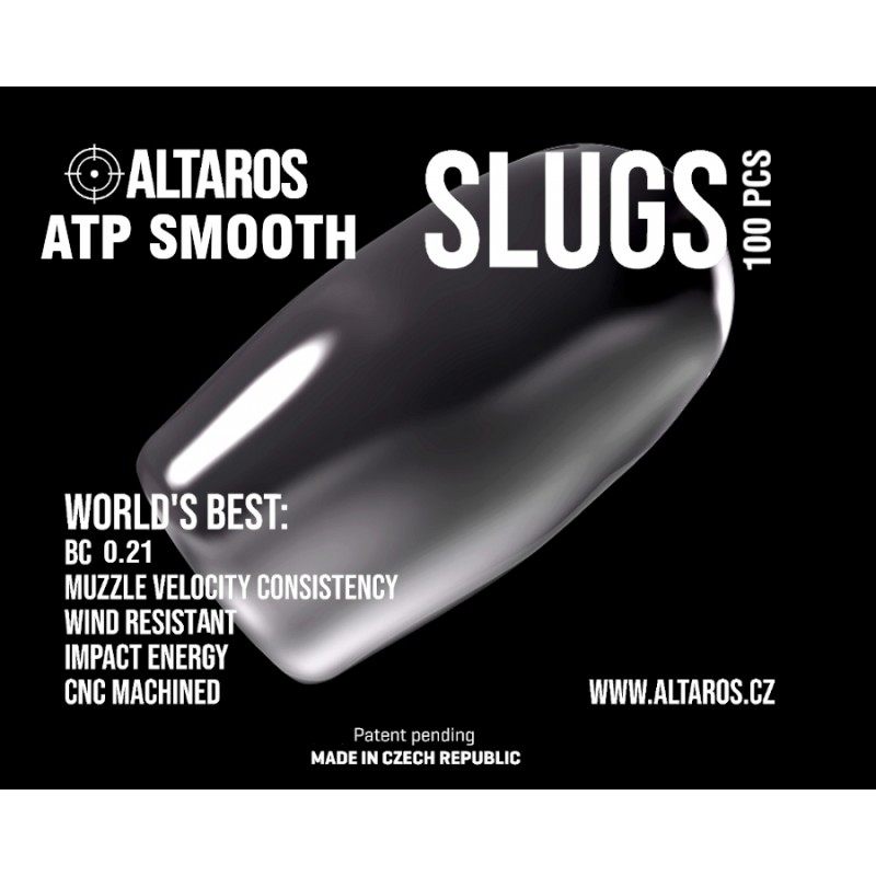 Turned Lead Slugs ATP SMOOTH 6.35mm . 49.5gr