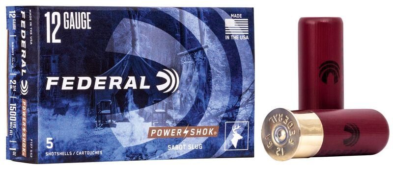 FEDERAL Power-Shok F127SS2 / F203SS2 フェデラル 鉛サボットスラッグ 12番/20番